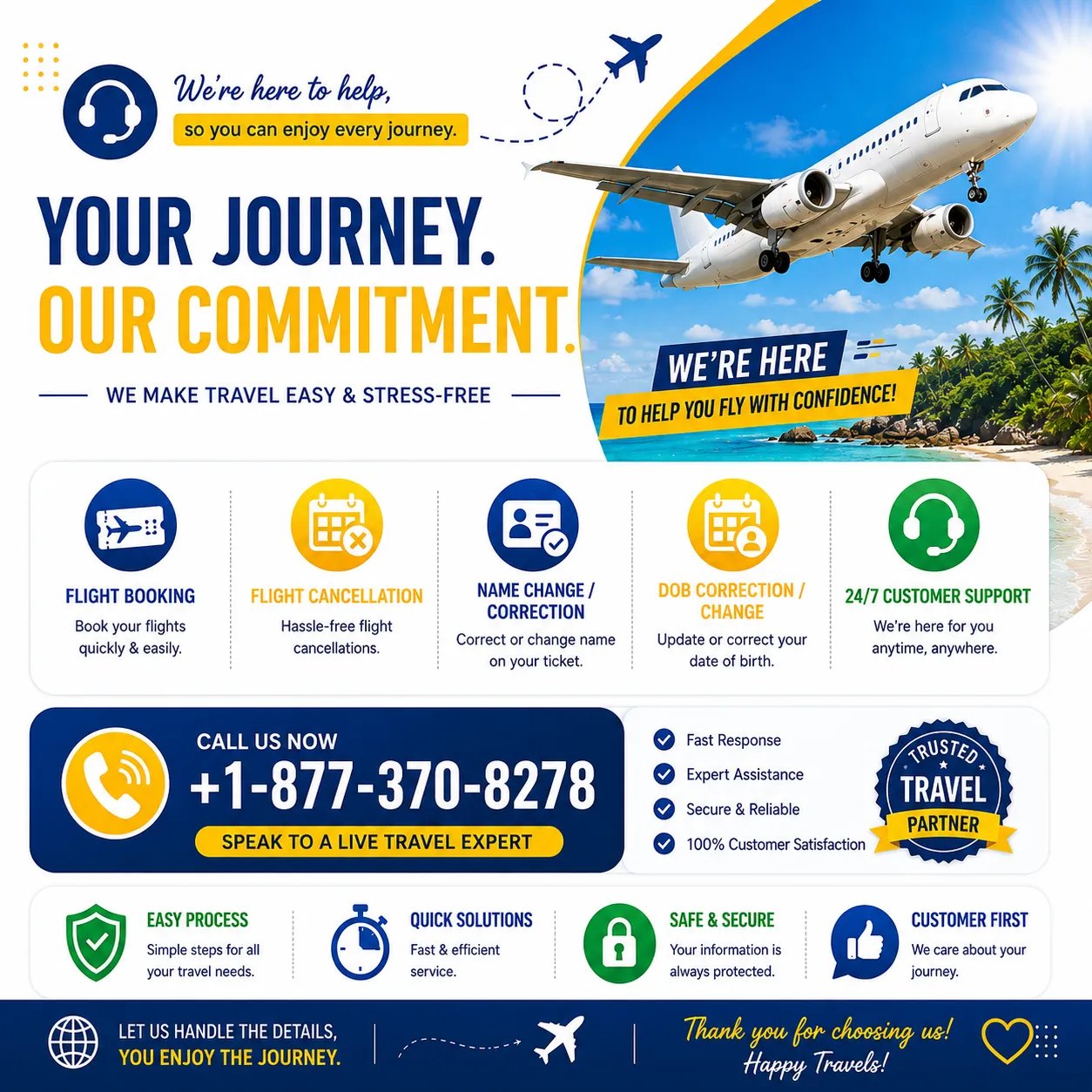 American Airlines Travel Support Is American